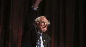 financialounge -  Bernie Sanders Meredith Burak Wall Street