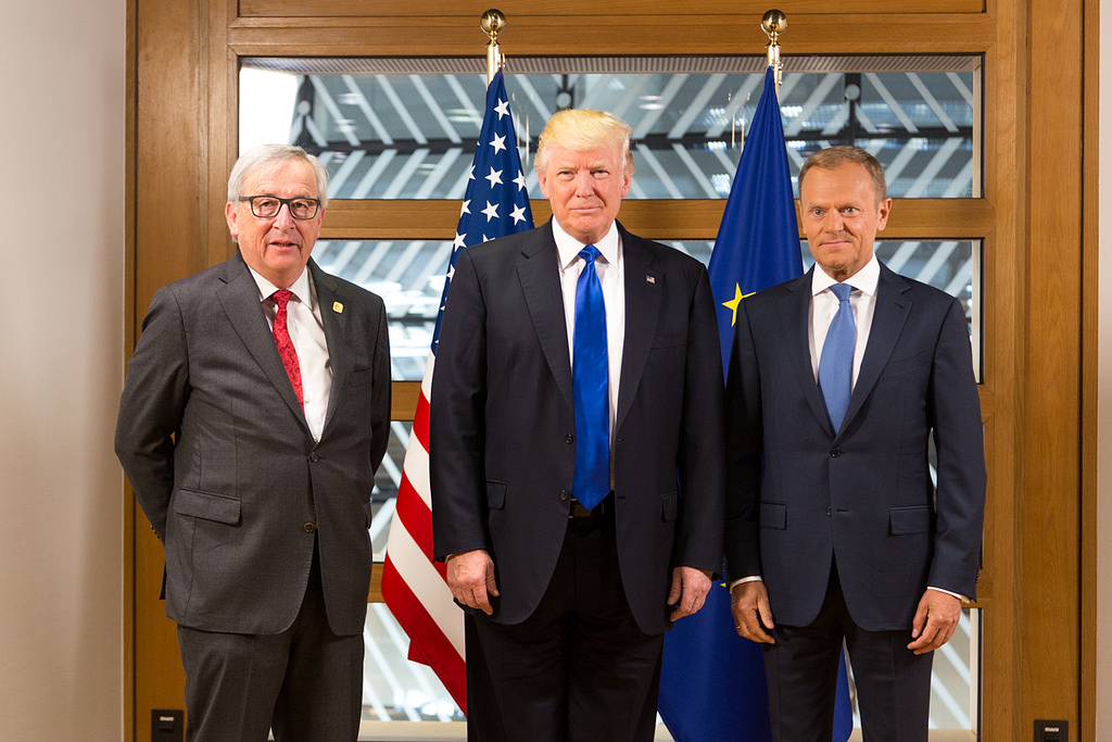 financialounge -  Angela Merkel Donald Trump Emmanuel Macron Europa Morning News