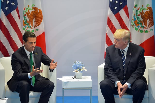 financialounge -  cina dazi donald Trump messico NAFTA peso messicano USA