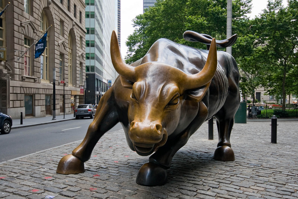 Per il Toro di Wall Street forse è ora di sedersi e tirare il fiato