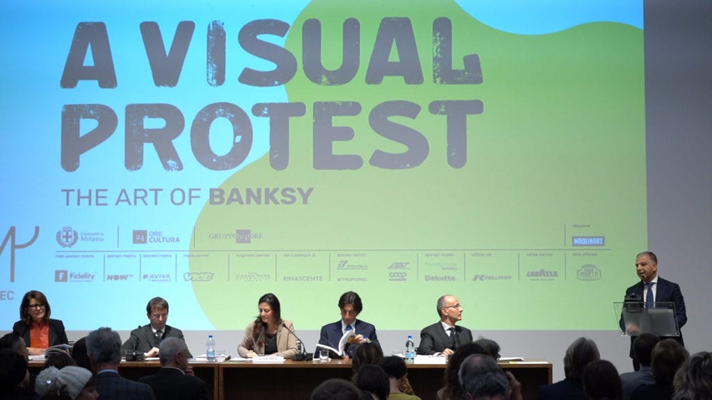 financialounge - arte banksy Cosmo Schinaia Fidelity International