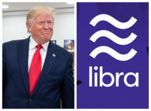Trump-Powell, fuoco incrociato su Libra. Il bitcoin sbanda ma resiste