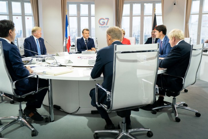 financialounge -  Biarritz donald Trump Emmanuel Macron G7 Guerra commerciale Morning News protezionismo