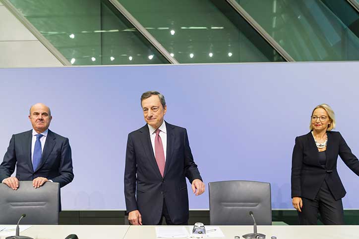 financialounge -  BCE Mario Draghi quantitative easing