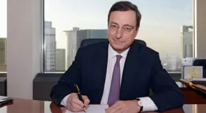 financialounge - BCE Christine Lagarde Mario Draghi QE