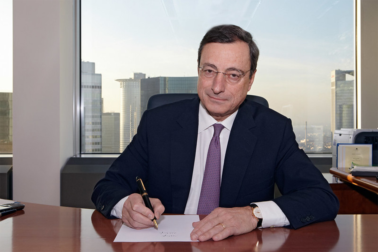 financialounge -  BCE Christine Lagarde Mario Draghi QE