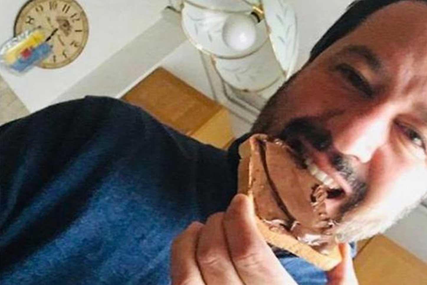 financialounge -  Matteo Salvini nocciole Nutella