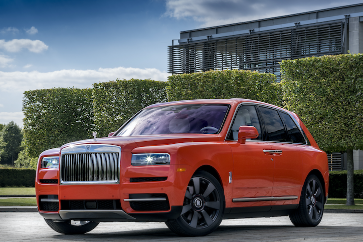 financialounge -  auto Cullinan lusso Rolls-Royce vendite