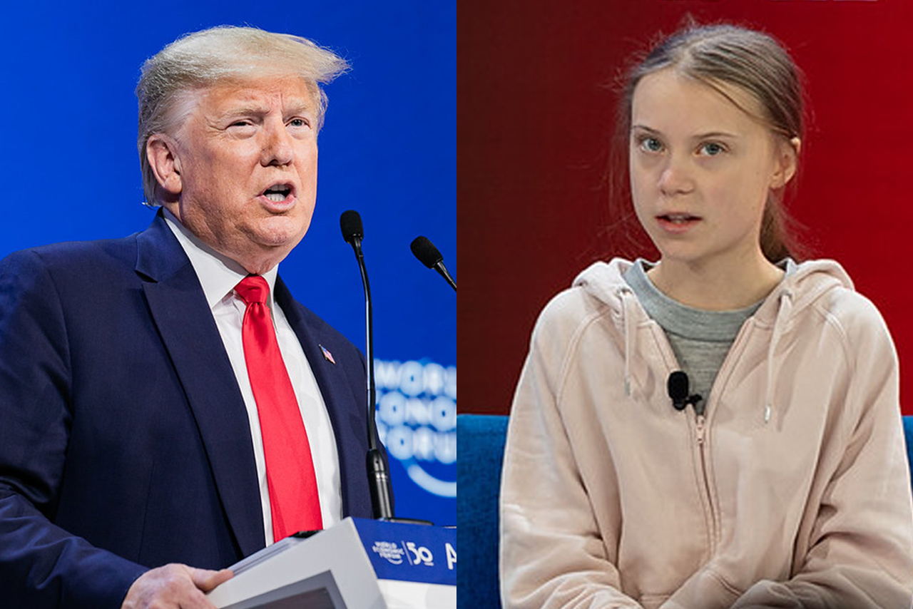 financialounge -  davos donald Trump ESG greta thunberg