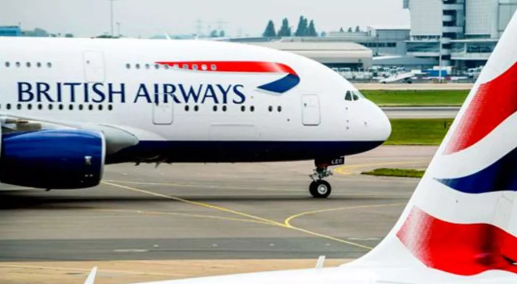 financialounge - british airways cina coronavirus