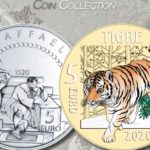 Arriva la moneta da 5 euro con la tigre fosforescente