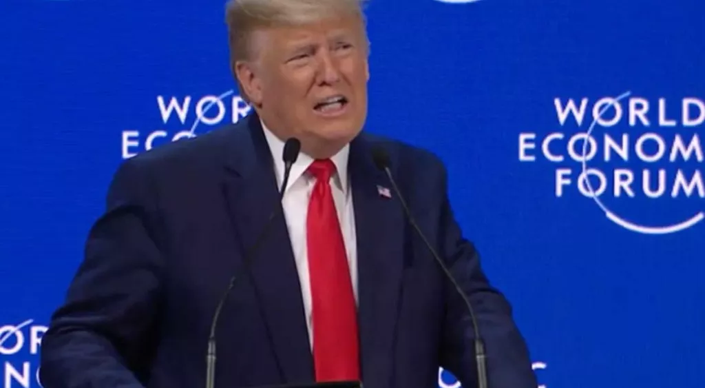 financialounge - cambiamento climatico davos Donald Trump
