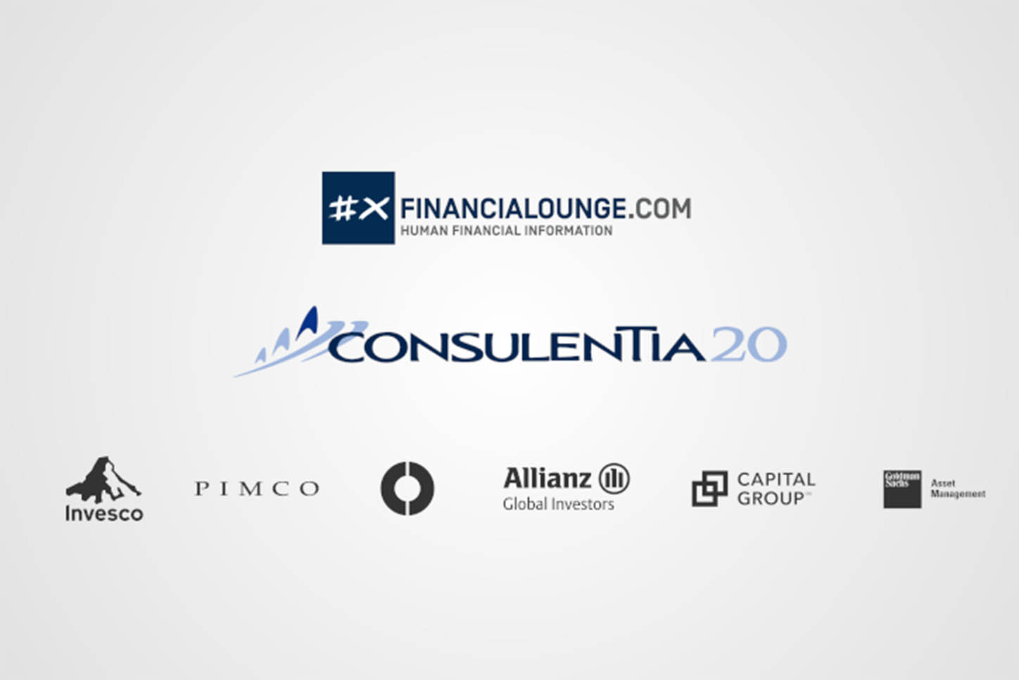 financialounge -  AllianzGI Capital Group ConsulenTia20 Goldman Sachs Asset Management GSAM Invesco PIMCO Schroders