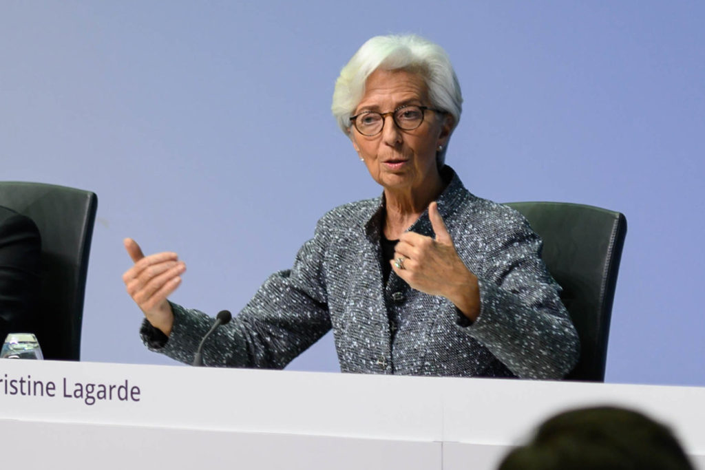 financialounge -  BCE Christine Lagarde spread