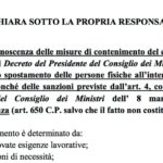 Coronavirus, ecco il modulo di autocertificazione per chi deve spostarsi