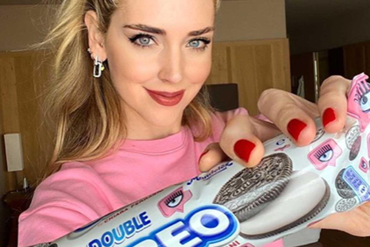 financialounge -  chiara ferragni influencer Oreo