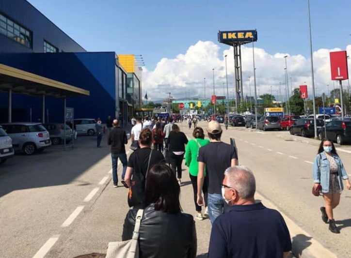 financialounge -  code Ikea Milano Carugate riapertura Roma Anagnina