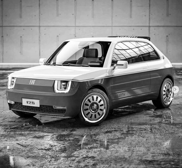 Fiat 126, un progetto fa rinascere la storica city-car