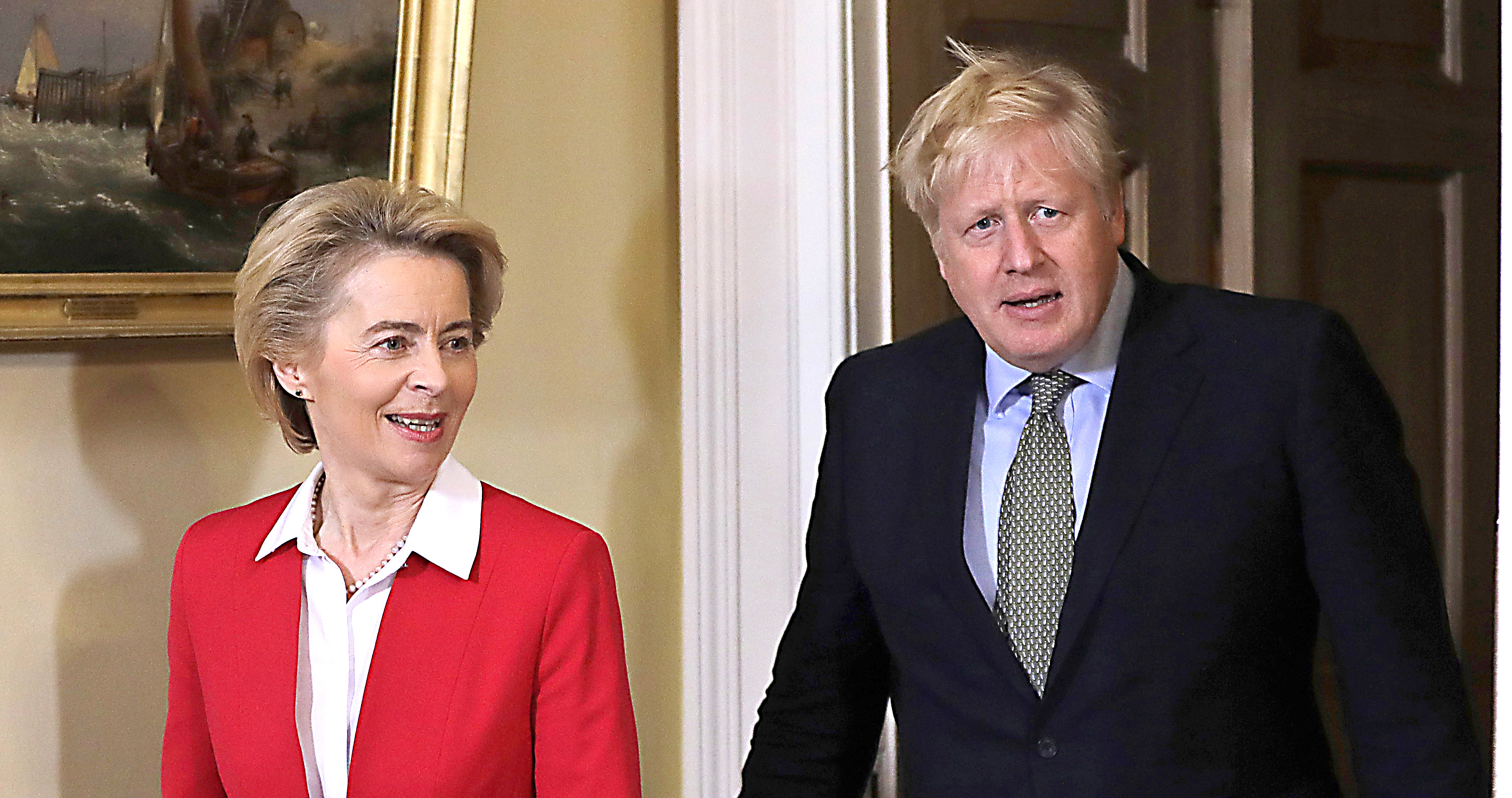 financialounge -  Boris Johnson Brexit Ursula von der Leyen