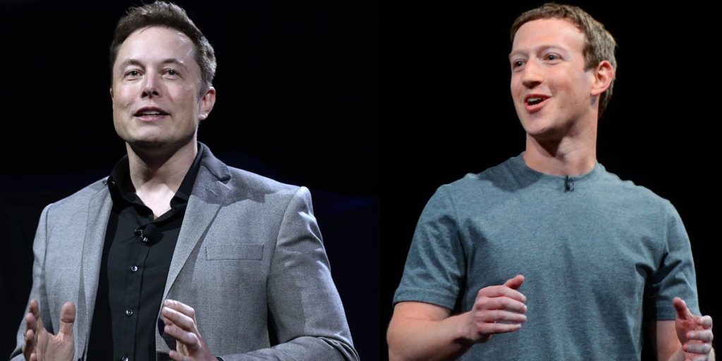 financialounge -  facebook Musk ricchezza Tesla Zuckerberg