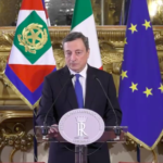 Mario Draghi accetta l’incarico con riserva: <br />Borsa tonica, spread ai minimi dal 2016