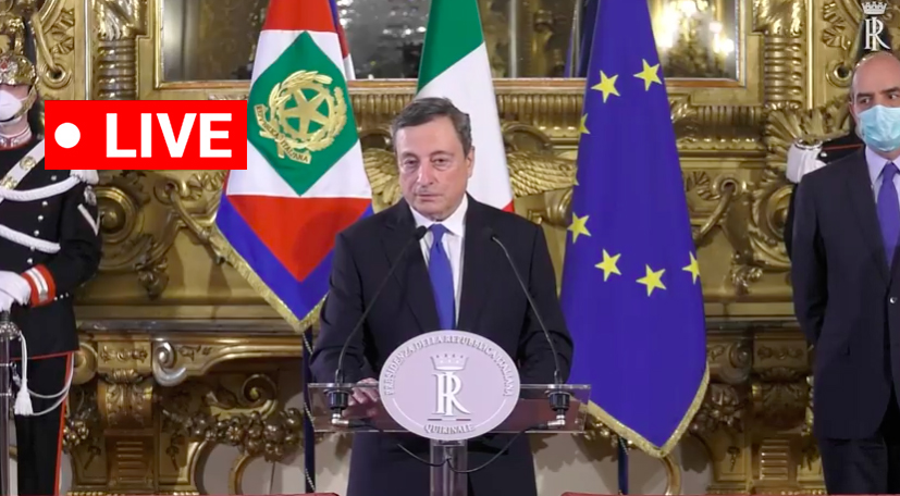financialounge - crisi di governo Mario Draghi