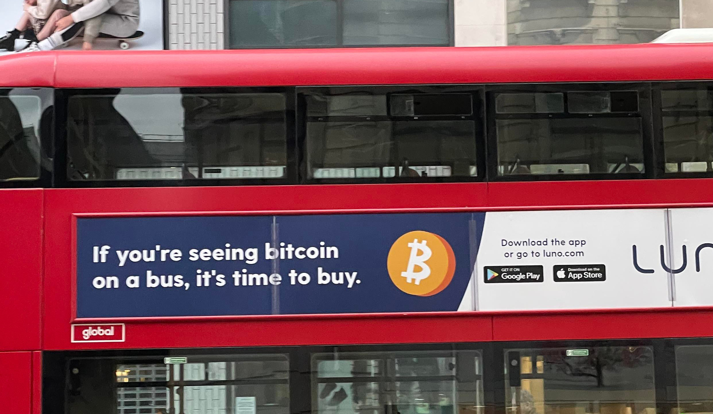 financialounge -  bitcoin criptovalute londra Luno pubblicità