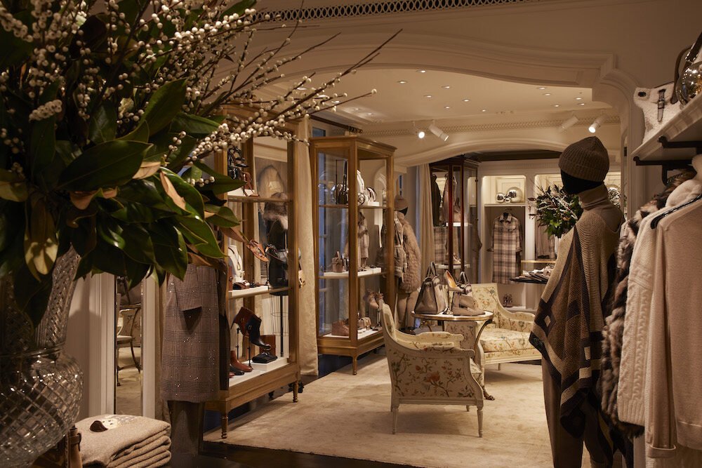 financialounge -  flagship milano moda Quadrilatero Ralph Lauren store tendenze USA