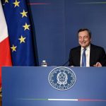 Draghi: ”Governo proseguirà, nomi non contano”. E in conferenza ”riaccende” il titolo Telecom