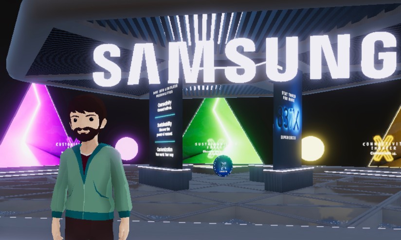 financialounge -  Decentraland Metaverso realtà virtuale samsung Samsung 837X Unpacked
