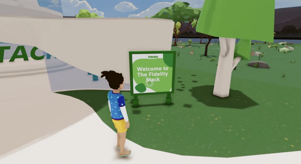 financialounge - Decentraland Fidelity Metaverso smart