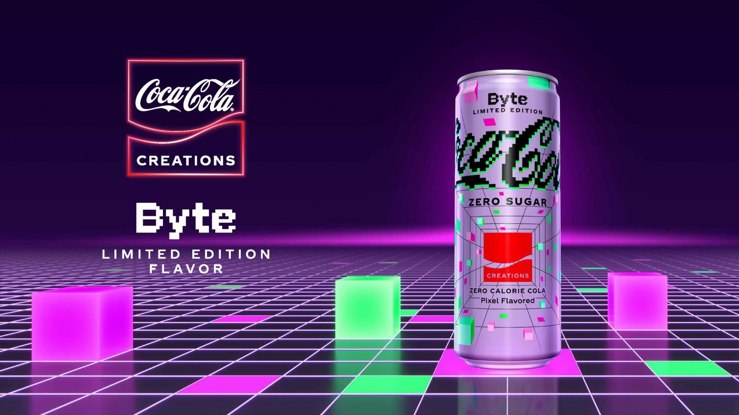 Arriva Byte, la nuova Coca-Cola “al sapore di pixel” in stile Metaverso