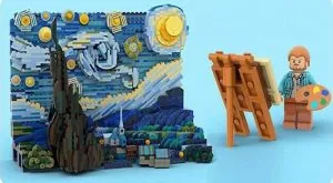 financialounge - Lego Mood Notte Stellata van Gogh