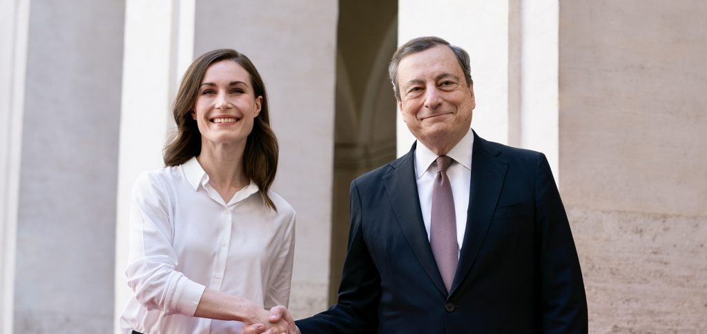 financialounge - finlandia Mario Draghi NATO sanna marin
