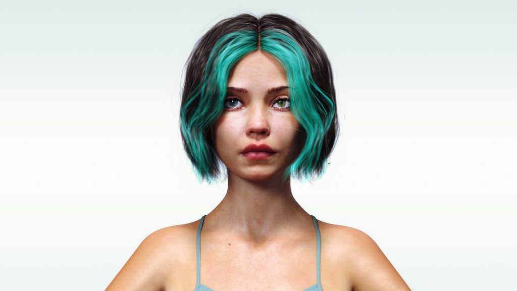 financialounge - Financialverse influencer virtuale Metaverso zaira