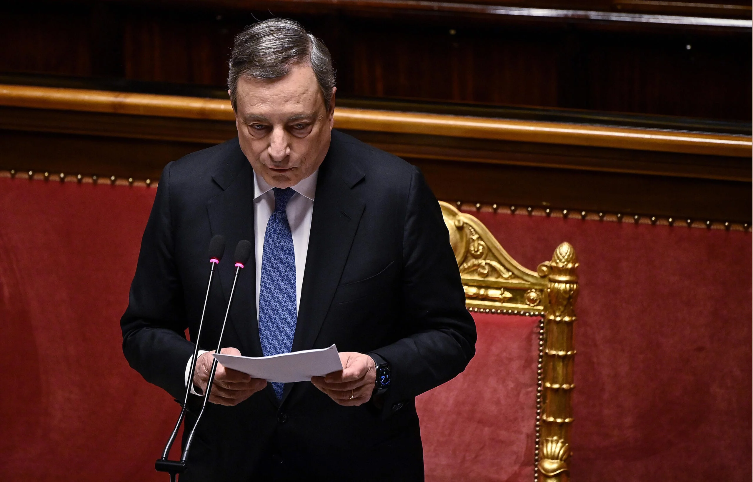 financialounge -  crisi di governo Mario Draghi