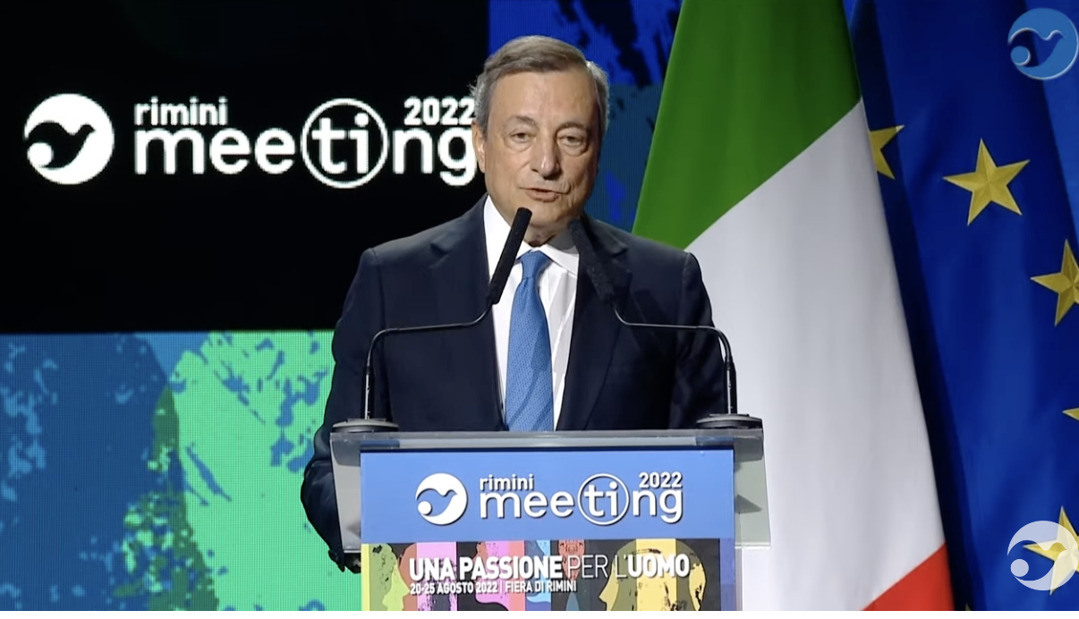 financialounge -  Gas inflazione Mario Draghi Meeting Rimini Russia ucraina