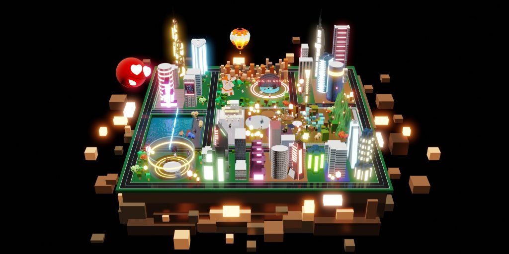 financialounge -  Decentraland Metaverso The Sandbox