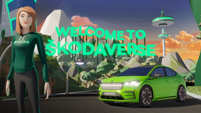 financialounge -  auto finanza Metaverso skoda skodaverse