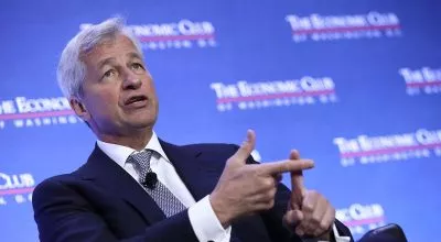 financialounge - BlackRock davos Jamie Dimon JPMorgan Chase &Co Larry Fink Volodymyr Zelensky World Economic Forum