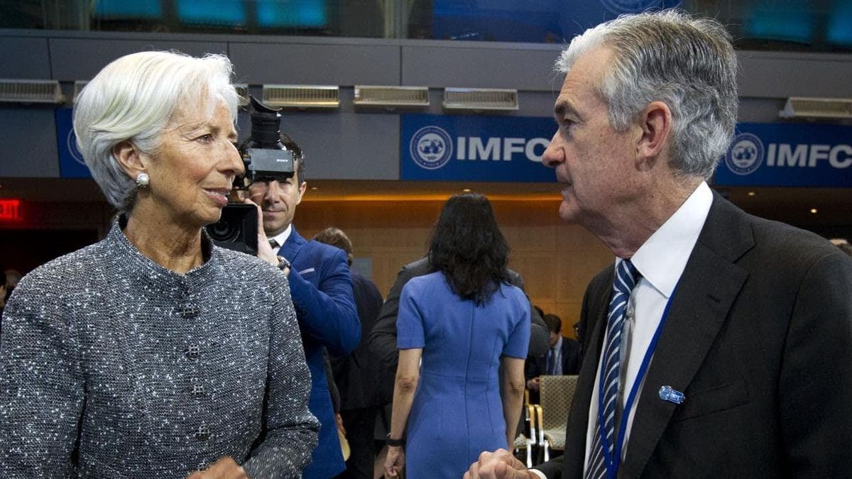 financialounge -  banche centrali Christine Lagarde Jerome Powell mercati