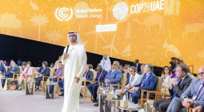 financialounge -  Ahmed Al-Jaber Antonio Guterres combustibili fossili cop28 dubai Global Stocktake low carbon phase out zero carbon
