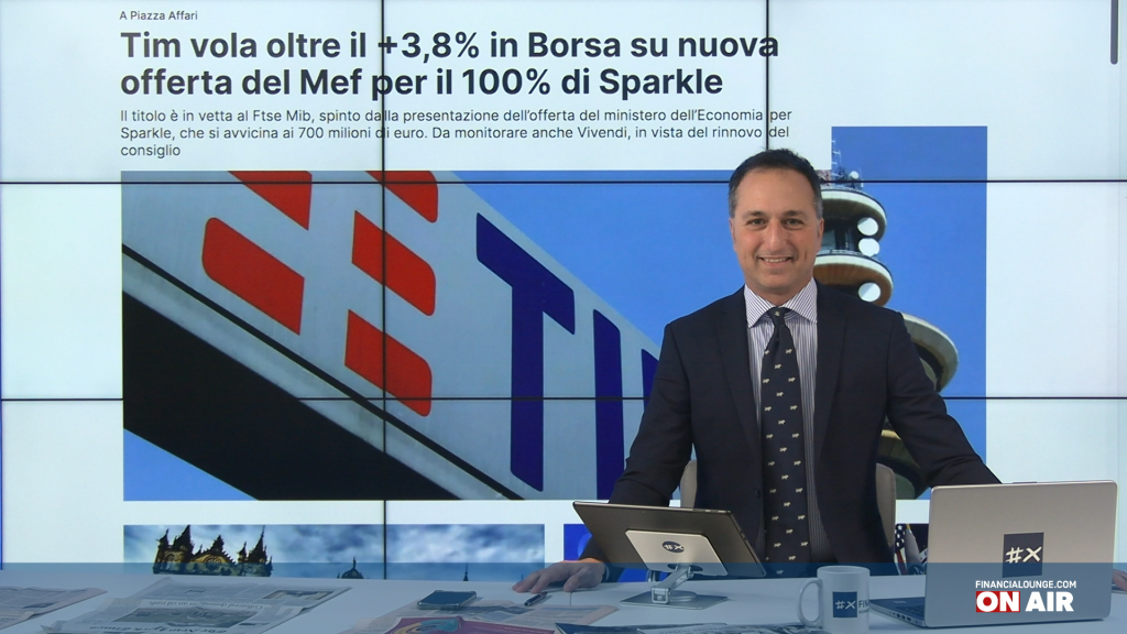 financialounge.com Tim vola per l'offerta del Mef su Sparkle, ottime trimestrali per Meta, Amazon e Apple - Edizione del 2 febbraio