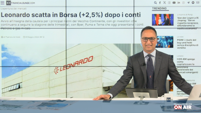 financialounge.com A Piazza Affari vola Leonardo dopo i conti, la Svezia taglia i tassi - Edizione dell'8 maggio