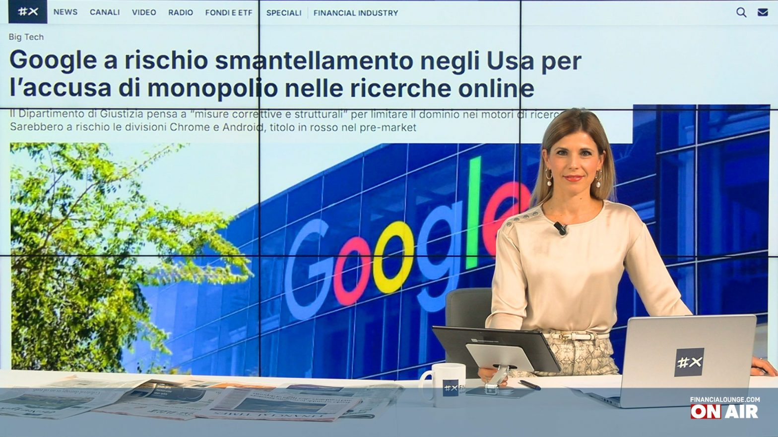 Borse Ue resilienti dopo il brusco calo della Cina Google a rischio smembramento Edizione del 9 ottobre
