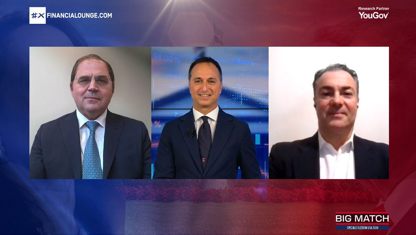 financialounge -  big match big tech usa David Montgomery Donald Trump elezioni usa 2024 innovazione intelligenza artificiale Kamala Harris yougov