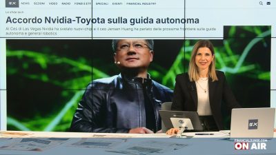 financialounge.com Accordo Nvidia-Toyota sulla guida autonoma, scatta Tim a Piazza Affari, giù l'Asia - Edizione del 7 gennaio