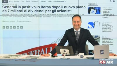financialounge.com Generali bene dopo il piano, attesa per la Bce, tonfo di St per le previsioni 2025 - Edizione del 30 gennaio