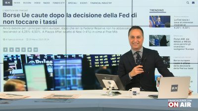 financialounge.com Oggi  Consiglio Ue sul riarmo, Ftse Mib in rosso, male Leonardo, bene i conti Lamborghini - Edizione del 20 marzo
