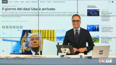 financialounge.com Il giorno dei dazi, Confindustria lancia l'allarme Pil, ok della Consob all'ops di UniCredit su Bpm - Edizione del 2 aprile